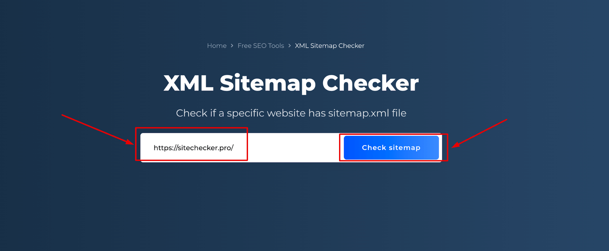 XML Sitemap Checker