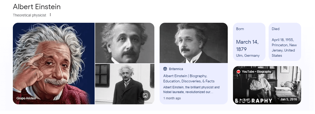 Einstein Info