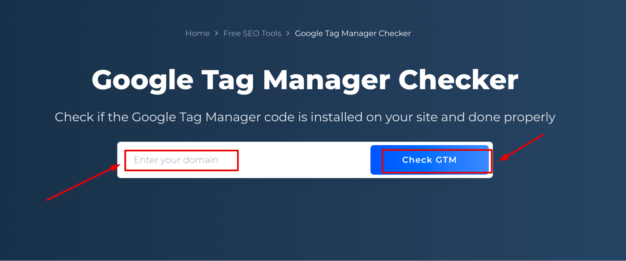 Google Tag Manager Checker