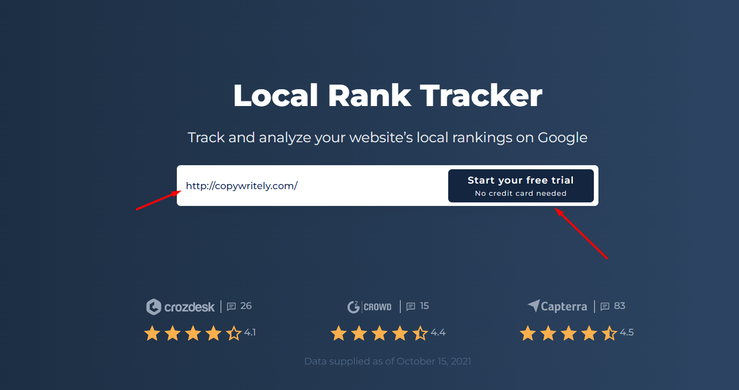 local rank tracker