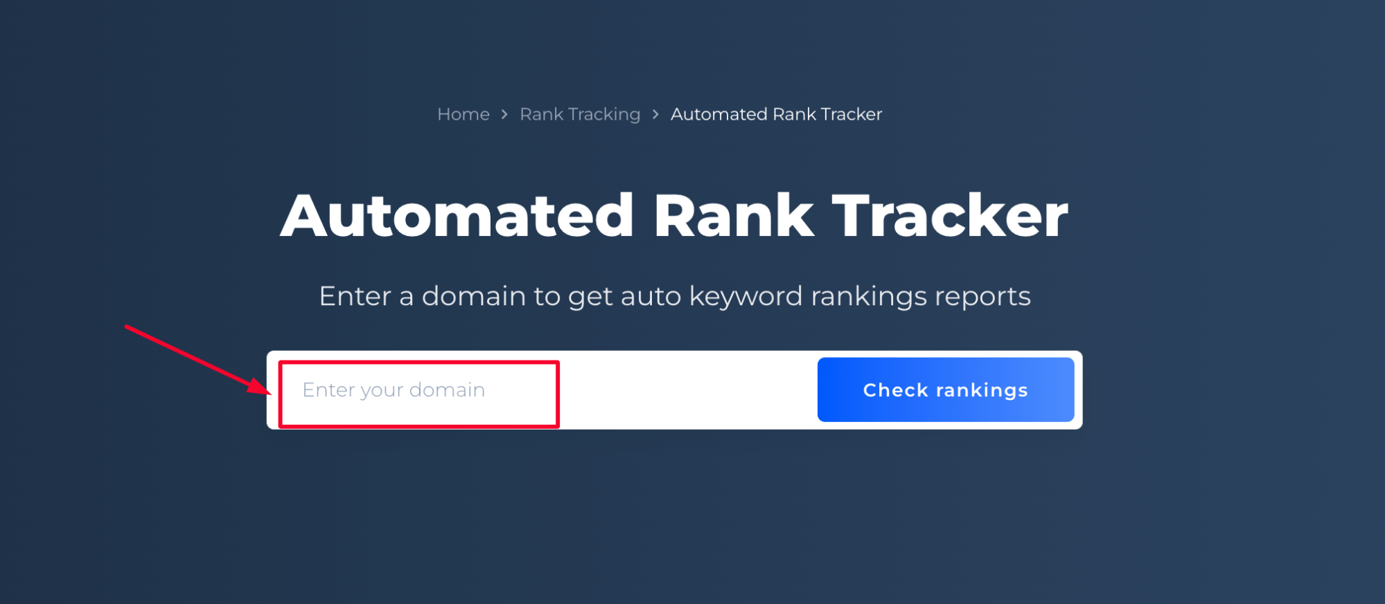 Automated Rank Tracker