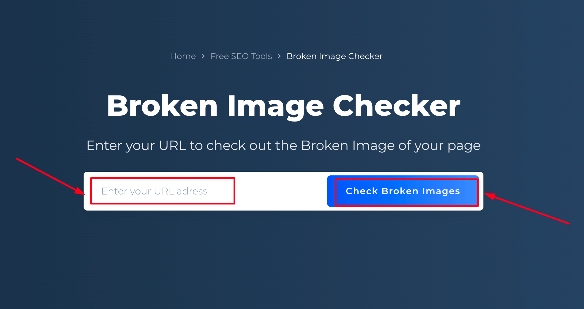 Broken Image Checker