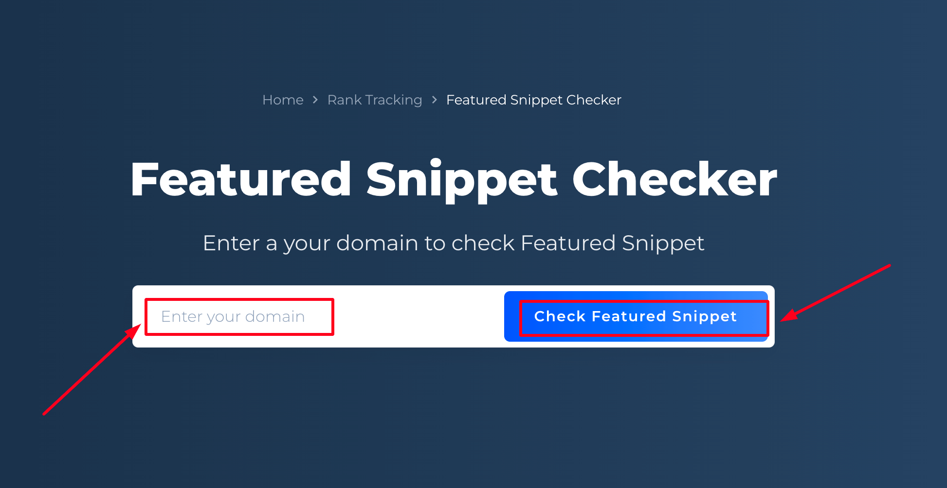 Featured Snippet Checker