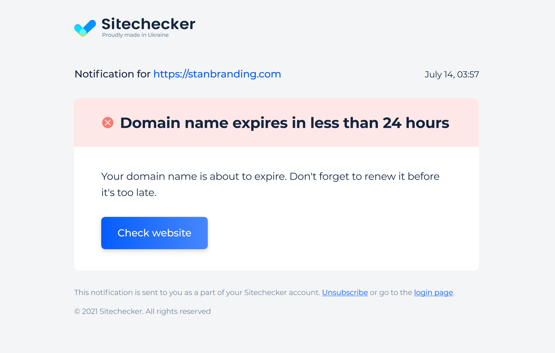 Domain Name Expires