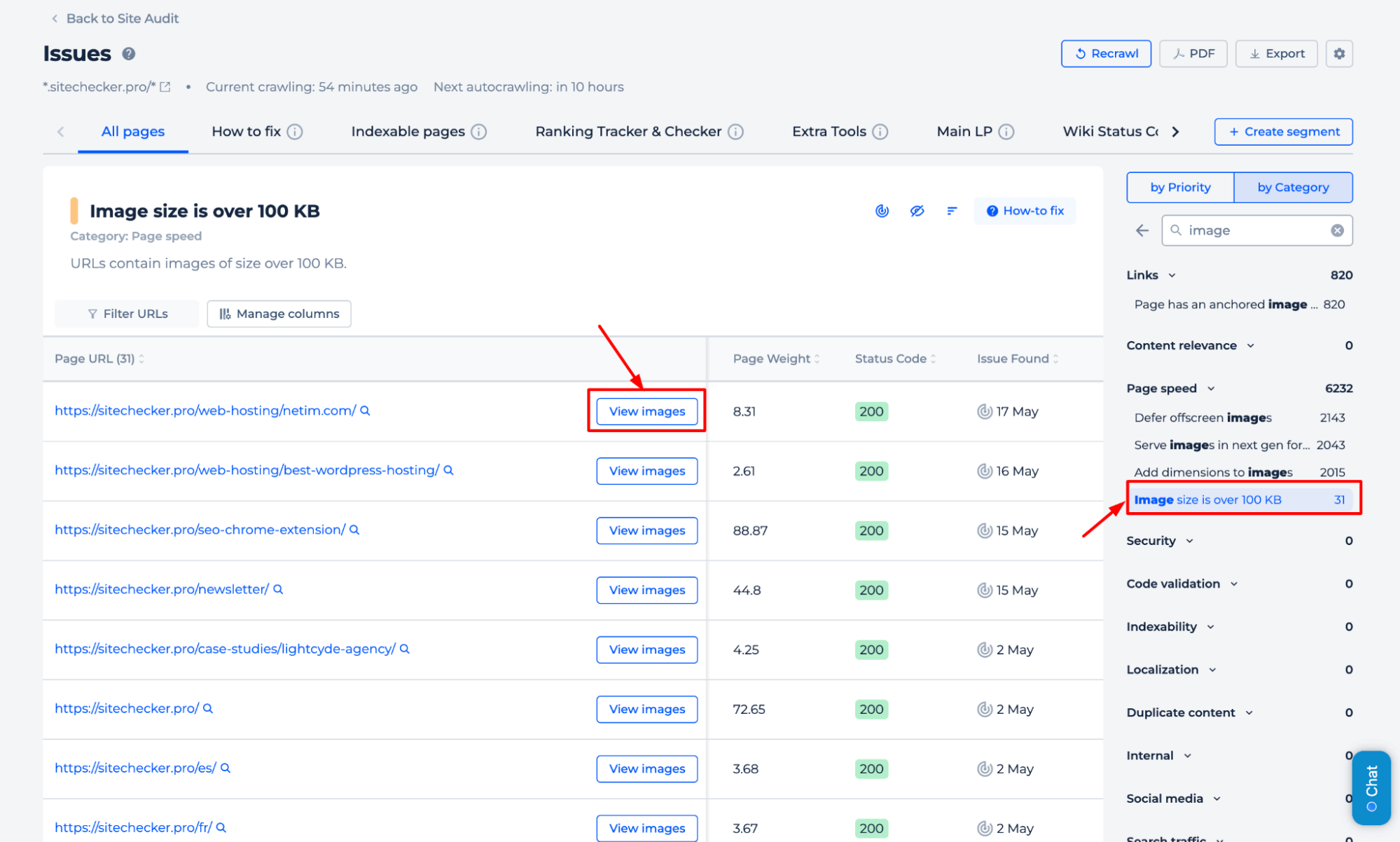 Image Size Over 100 KB