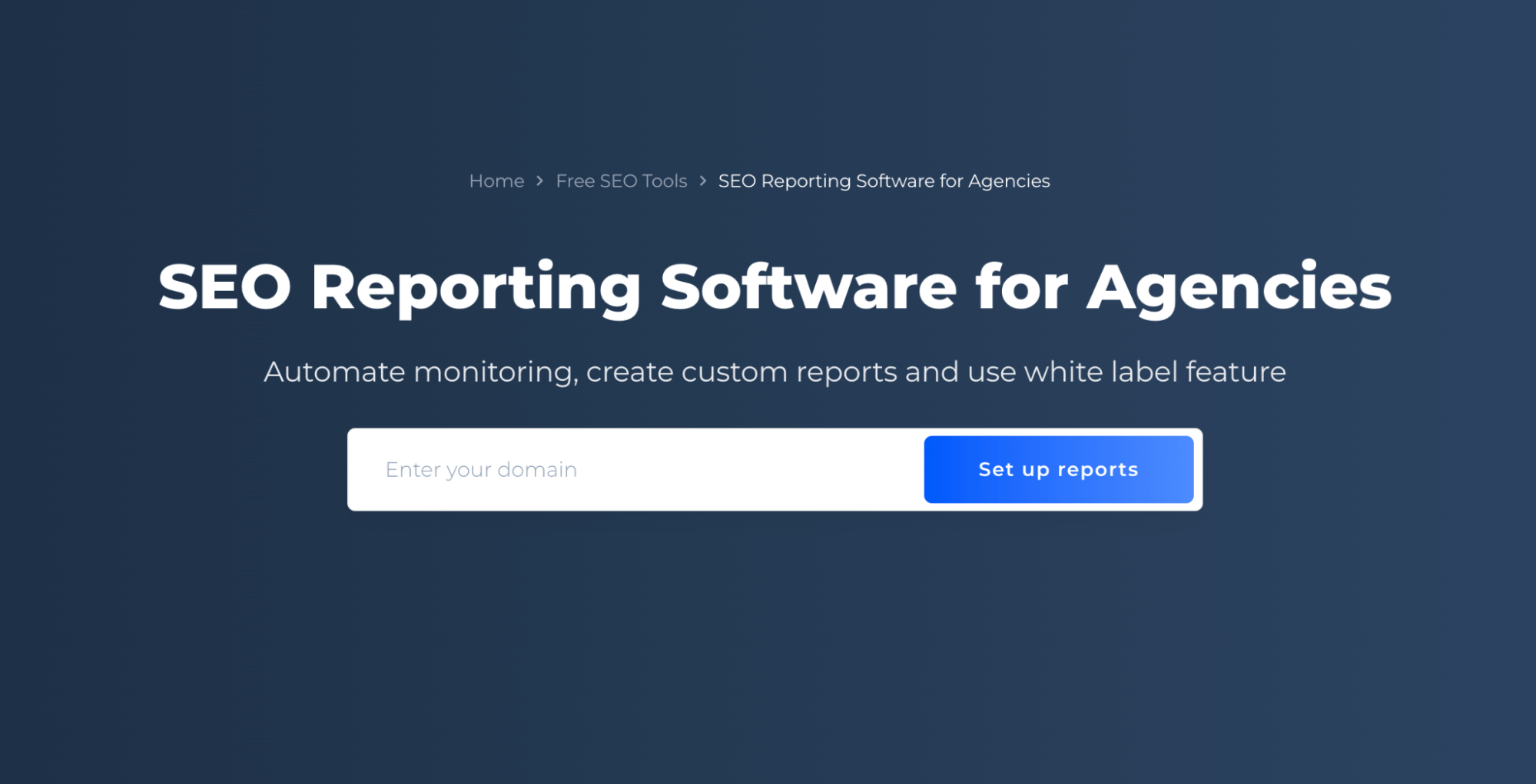SEO Reporting Software for Agencies