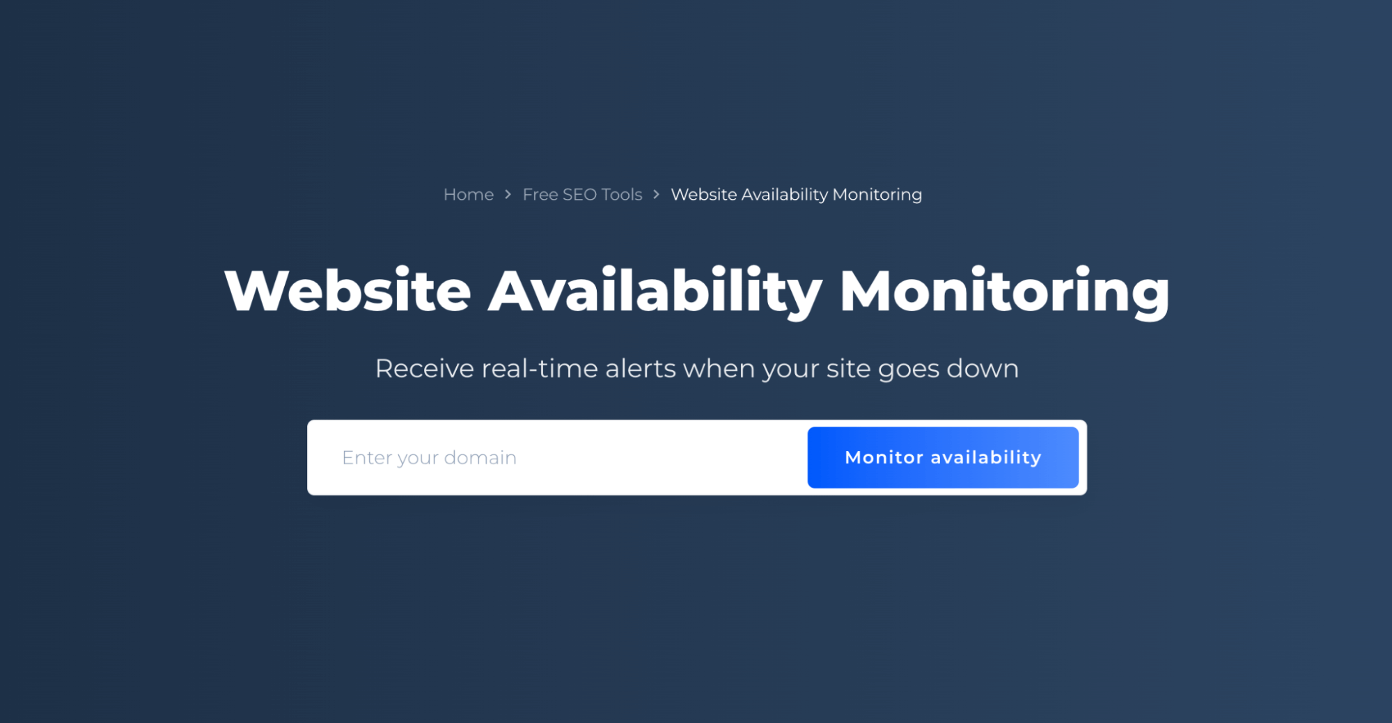 Website Availability Monitoring