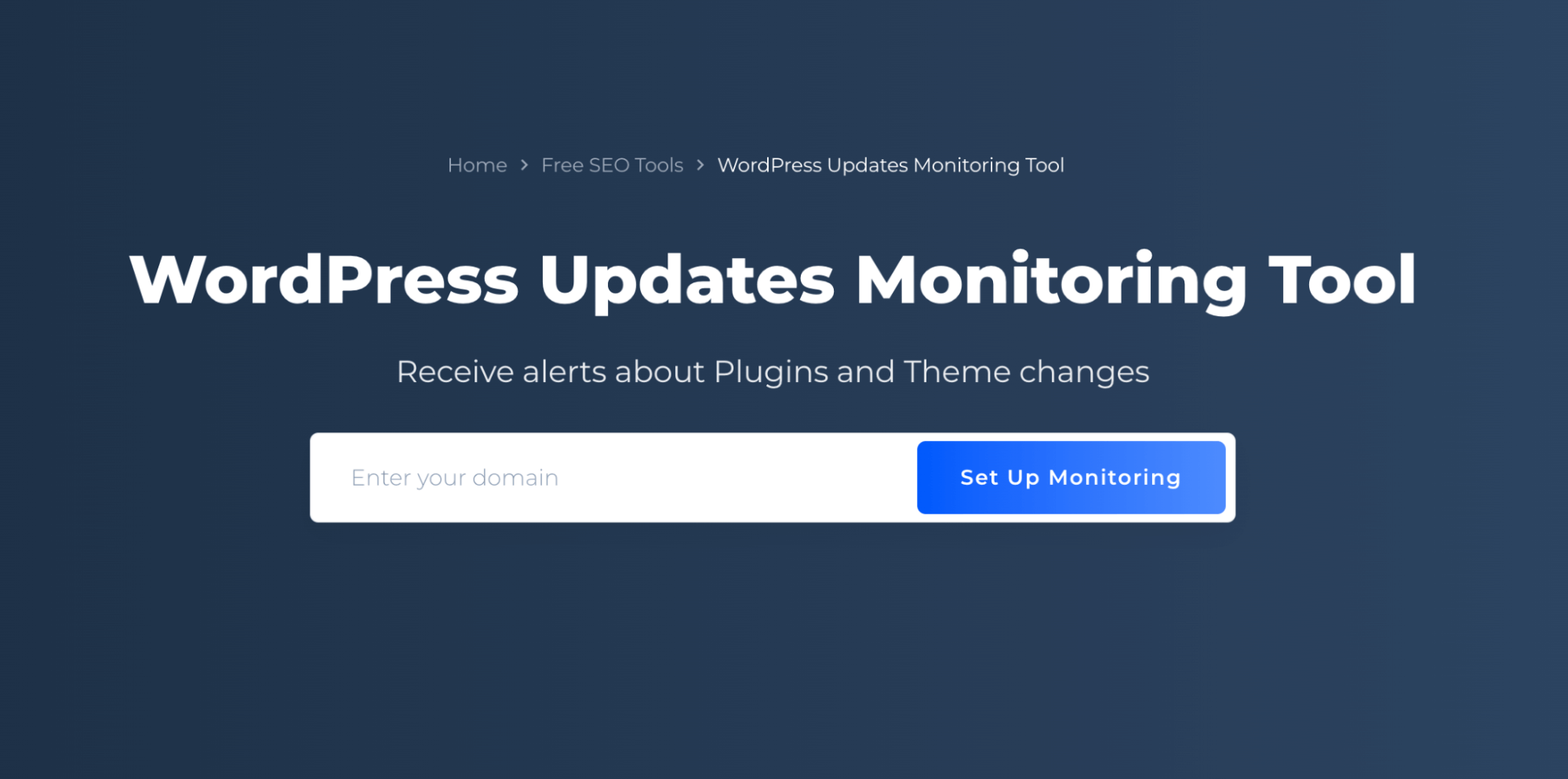 Wordpress Updates Monitoring