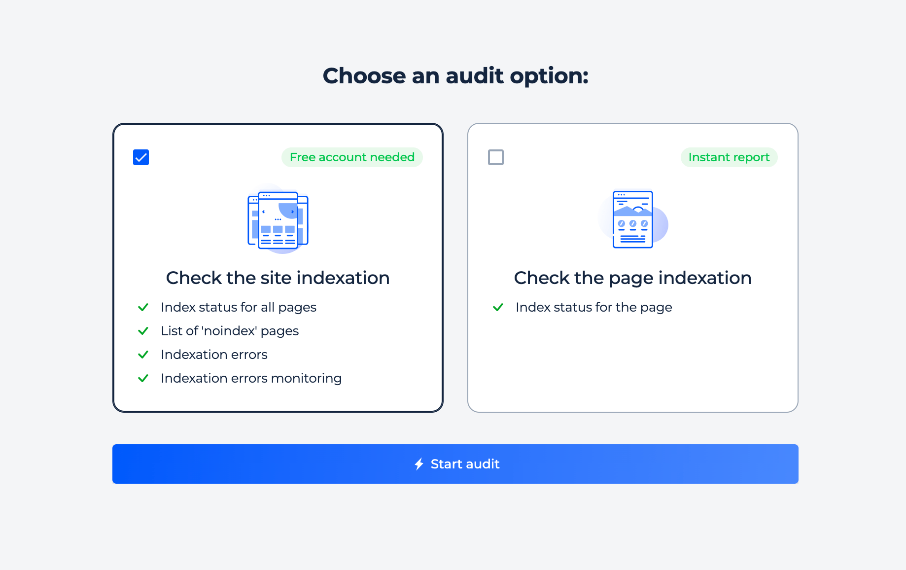 Check Site Indexation