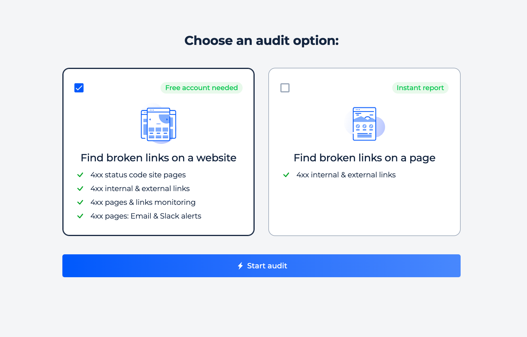 Domain Check Broken Link Checker