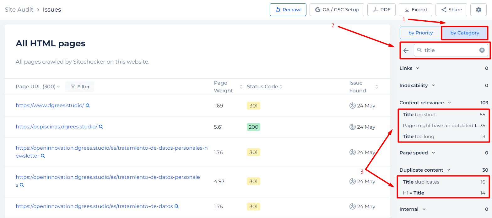 Filtrar por categoría