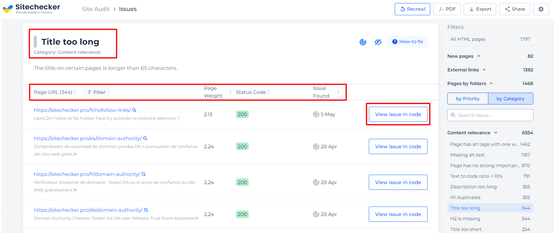 Problème de titre trop long