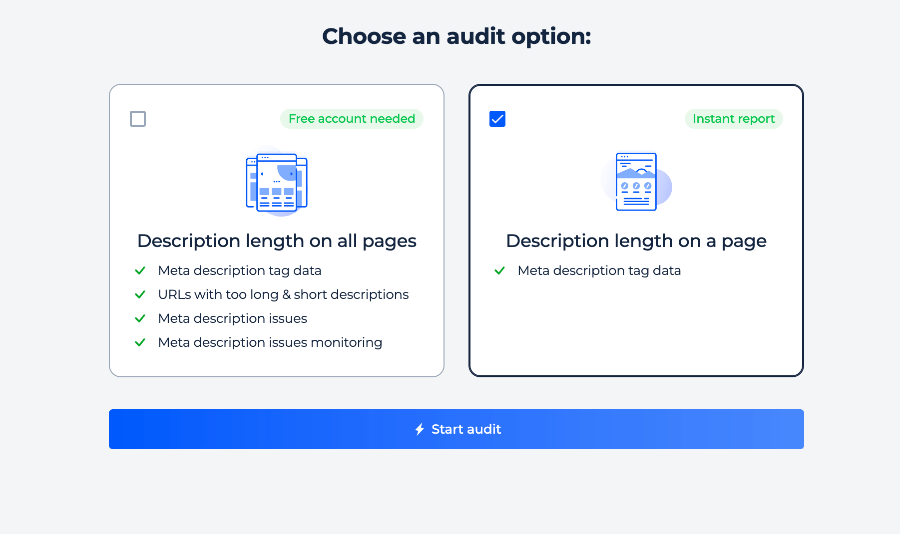 Test the Meta Description Length of the Page