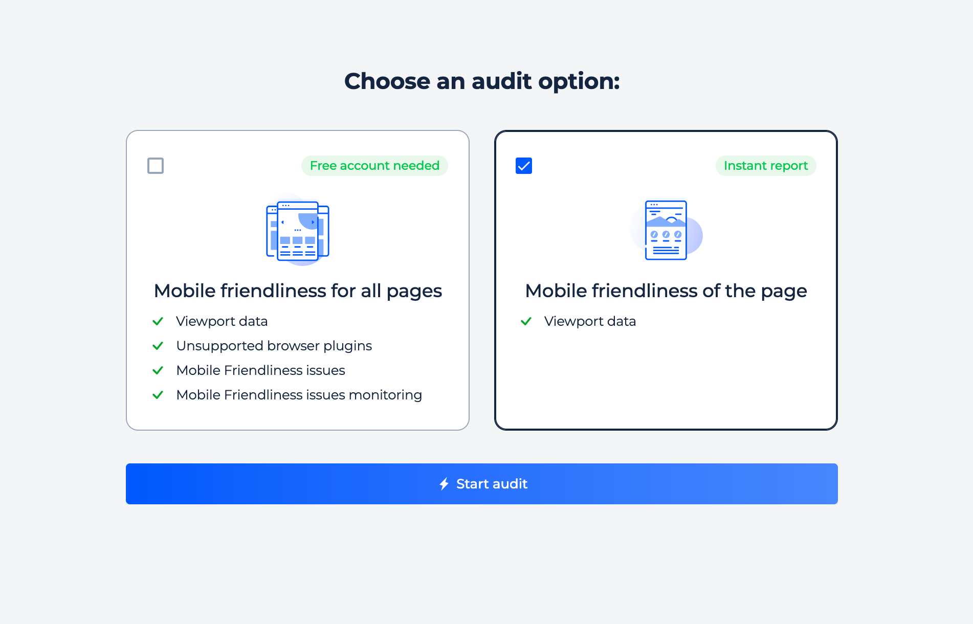 Compatibilidade com dispositivos móveis numa página