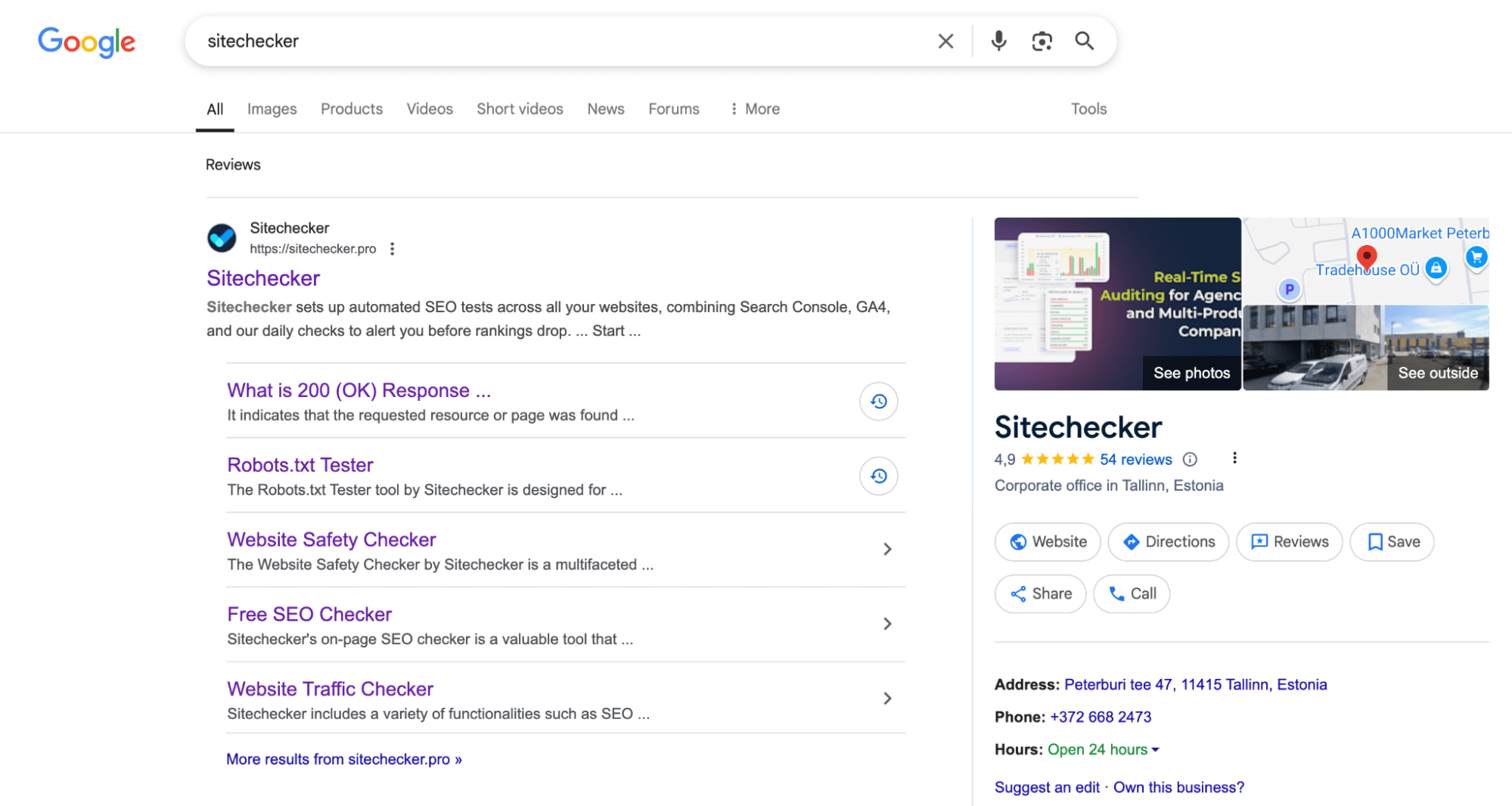 Navigational keyword