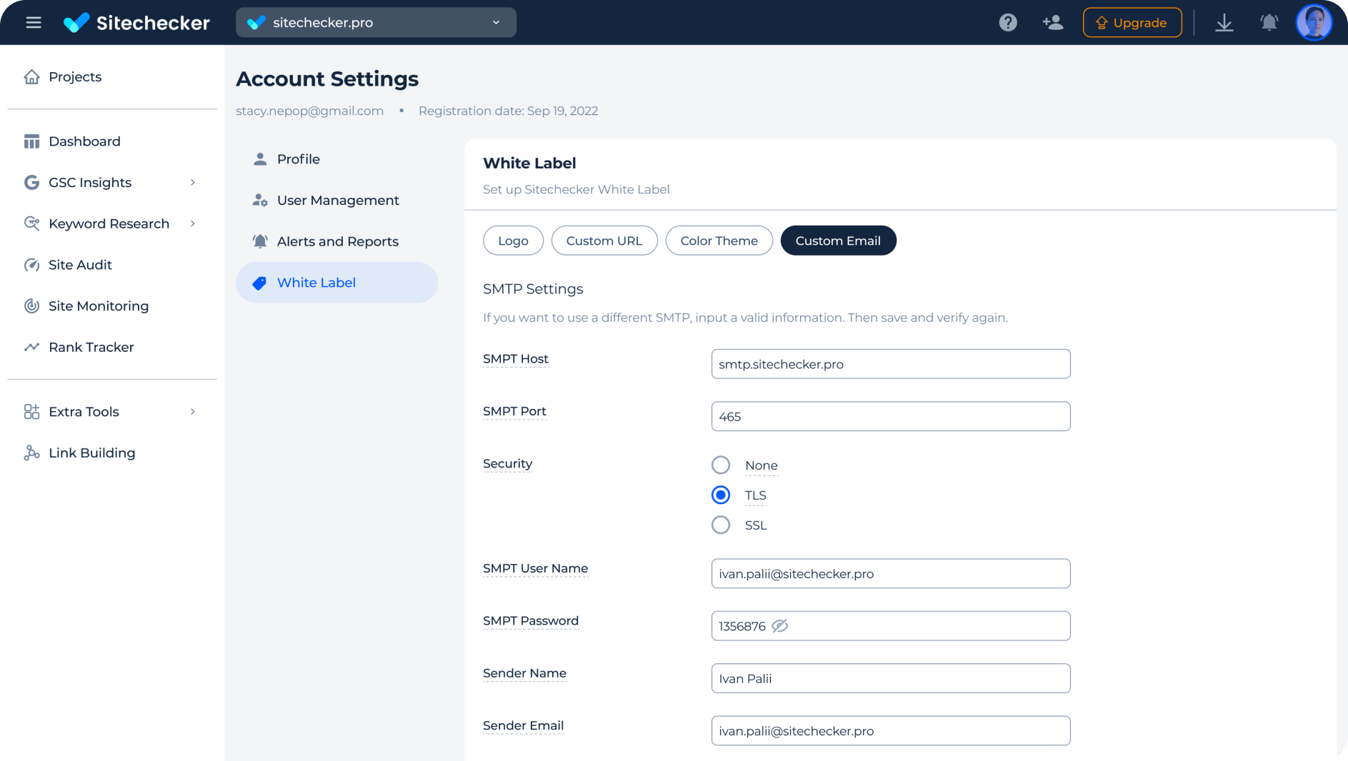 White-label customization