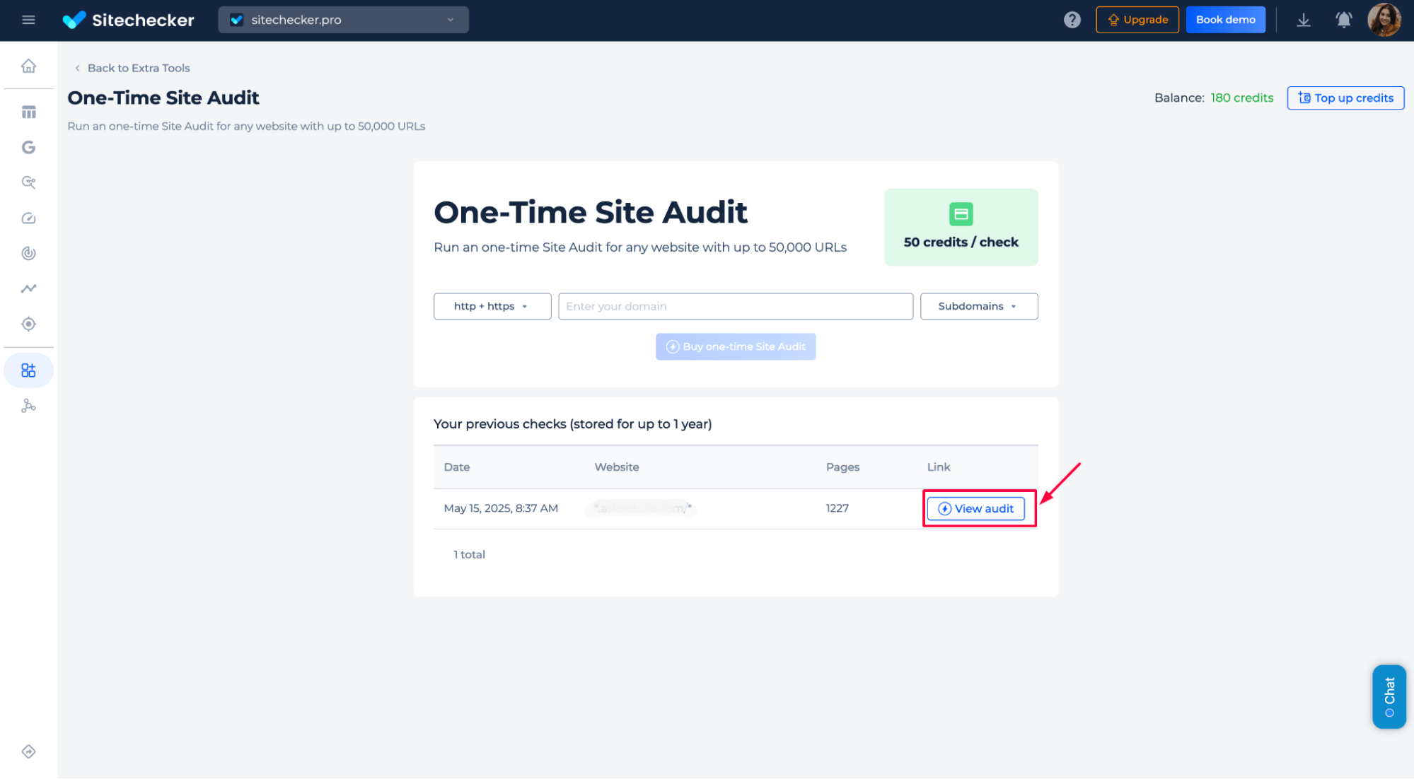 View audit