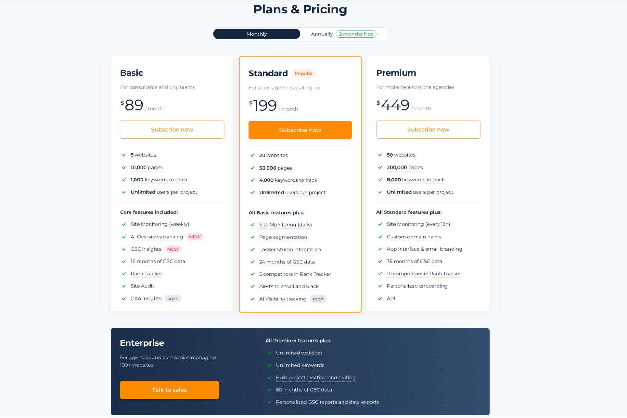 Sitechecker pricing