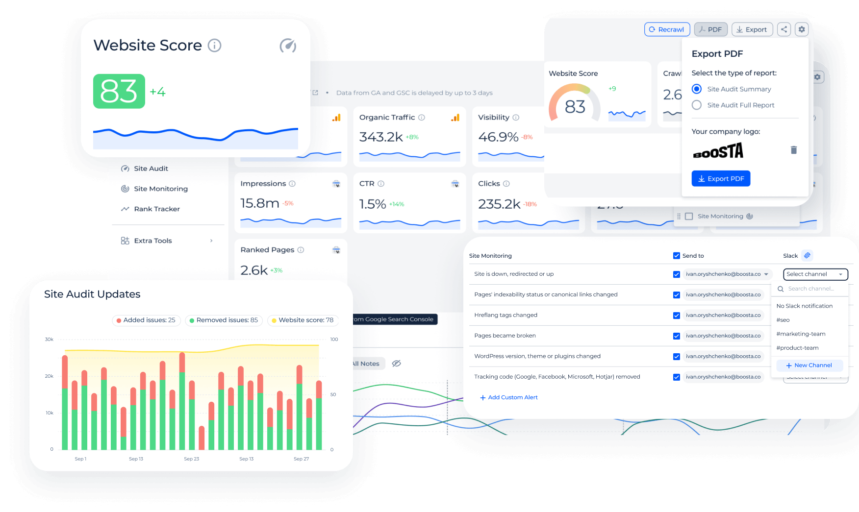 Deepcrawl (Lumar) Alternative with Always-On Monitoring