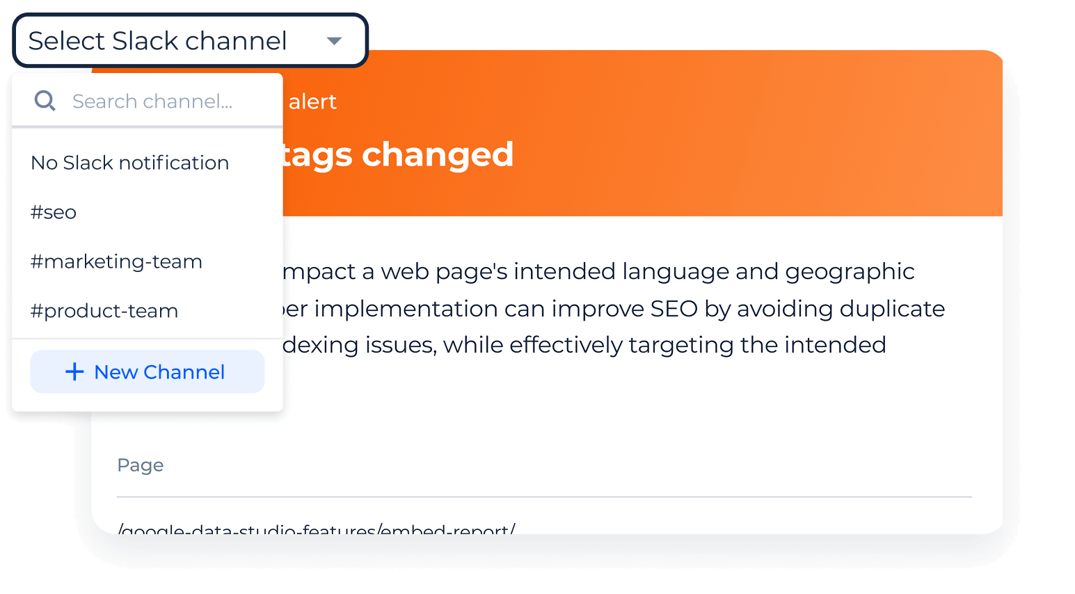 Email & Slack notifications